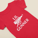 Arsenal Baby Babygrow | Cute Lil Gunner Football Bodysuit for Newborns, Perfect Infant Wear & Gift Idea