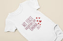 My First Valentines Personalised Vest Bodysuit, Baby Bib, Baby Vest | Custom Name Baby Gift, Funny Baby Grow, Unique Personalised Baby Suit