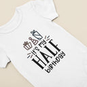 6 Month Half Birthday Baby Bodysuit, Happy 6 Month Milestone Vest & Cute Baby Clothing for Celebration