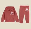 Arsenal Baby Hoodie and Jogger Set | Cute Lil Gunner Football Bodysuit for Newborns, Perfect Infant Wear & Gift Idea
