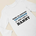 Born to Support Tottenham Just Like Daddy, Grandad, Mummy, Nanna Football Baby Vest, Tottenham Bodysuit | Baby Gift