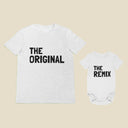 Matching Original Remix Shirts | Father Son and Dad Daughter T-Shirt Set | Gift for New Dad | Daddy & Me Outfits