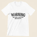 Back In My Day T-Shirt | Funny Ageing Gift for Men & Women | Birthday Retirement Tee for Grumpy Old Nan or Grandad
