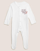 My First Valentines Personalised Vest Bodysuit, Baby Bib, Baby Vest | Custom Name Baby Gift, Funny Baby Grow, Unique Personalised Baby Suit