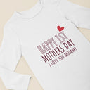 Happy 1st Mothers Day Baby Onesie®, Mothers Day Outfit, Cute Mothers's Day Baby Romper, Baby Bib