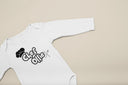 Unisex PERSONALISED Chef baby sleepsuit, babygrow, vest, bib. Great baby shower gift, new baby gift