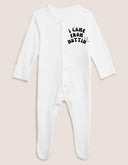 I Came From Nuttin Funny Unisex Baby Grow Sleepsuit & Custom Bib - Perfect Baby Shower Gift, New Baby Essentials