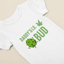 Personalised Lil Bud Baby Onesie® - Funny Marijuana Baby Bodysuit for Boys & Girls, Unique Gift for Newborns and Infants, 420 Baby Gift