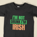 Im Not Drunk Im Irish Funny T-Shirt | St Patricks Day Gift for Men & Women | Unisex Sizes in Black or White