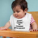 Im Not Crying Im Ordering Room Service Funny Baby Grow - Funny Novelty Baby Grow, Baby Onesie, Babygrow, Baby Bib, Baby Outfit