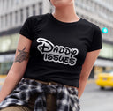 Daddy Issues Crop Top | Snug Fit Women's Gift | Trendy Casual Tee for Summer