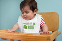 Personalised Lil Bud Baby Onesie® - Funny Marijuana Baby Bodysuit for Boys & Girls, Unique Gift for Newborns and Infants, 420 Baby Gift