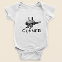 Arsenal Baby Babygrow | Cute Lil Gunner Football Bodysuit for Newborns, Perfect Infant Wear & Gift Idea