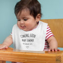 Personalised Baby Grow Vest Pregnancy Announcement Coming Soon Surname Due Date Pregnancy gift Reveal Baby Gift