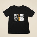 Drink Drank Drunk Funny T-Shirt | Humorous Beer Shirt for Men | Perfect Drinking Pun Gift for Friends