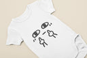 Middle Finger Babysuit | Funny Cursing Profanity Rude Baby Grow for Baby & Toddler, Baby Girl/Boy Wear, Unique Coming Home Outfit