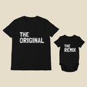 Matching Original Remix Shirts | Father Son and Dad Daughter T-Shirt Set | Gift for New Dad | Daddy & Me Outfits
