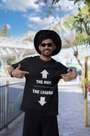 The Man The Legend T-Shirt | Funny Rude Gift Idea | Unique Mens Humor Birthday Present & Holiday Gift