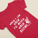 When I Can Walk... I'll Never Walk Alone Babygrow | Liverpool Baby Outfit | Cute Infant Wear & Gifts for Newborns