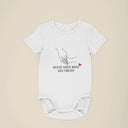 Auntie Vest Bodysuit Set of 5 - Custom Baby Gift with Name, Perfect Baby Grow from Auntie, Unique Gift for Newborns