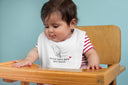 Unisex PERSONALISED Safe Forever sleepsuit, babygrow, vest, bib. Great baby shower gift, new baby gift