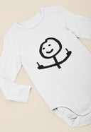 Middle Finger Babysuit | Funny Rude Baby Grow for Baby and Toddler, Unique Cursing Outfit for Boys & Girls, Perfect Coming Home Gift