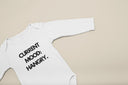 Current Mood: Hangry Funny Baby Grow - Funny Novelty Baby Grow, Baby Onesie, Joke Baby Bib, Baby Outfit