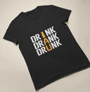 Drink Drank Drunk Funny T-Shirt | Humorous Beer Shirt for Men | Perfect Drinking Pun Gift for Friends