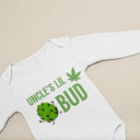Personalised Lil Bud Baby Onesie® - Funny Marijuana Baby Bodysuit for Boys & Girls, Unique Gift for Newborns and Infants, 420 Baby Gift