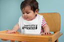 Daddy's Little Apprentice Sleepsuit, Unisex Baby Grow, Custom Vest & Bib, Perfect Baby Shower Gift, New Baby Essentials