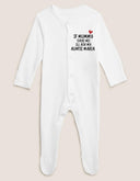 PERSONALISED If Mummy Says No I'll Ask, Vest bodysuit, baby gift, baby grow, baby bib, personalised baby gift, custom name, Funny Gift