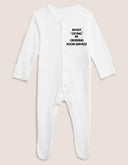 Im Not Crying Im Ordering Room Service Funny Baby Grow - Funny Novelty Baby Grow, Baby Onesie, Babygrow, Baby Bib, Baby Outfit