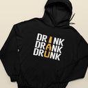 Drink Drank Drunk Funny T-Shirt | Humorous Beer Shirt for Men | Perfect Drinking Pun Gift for Friends