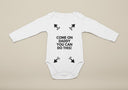 Come On Mummy You Can Do This Funny Baby Grow - Novelty Baby Grow, Baby Onesie, Babygrow, Baby Outfit, Baby Bib, Baby Shower Gift