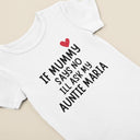 PERSONALISED If Mummy Says No I'll Ask, Vest bodysuit, baby gift, baby grow, baby bib, personalised baby gift, custom name, Funny Gift