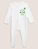 Kiss Me I'm Irish Baby Suit | Cute St. Patrick's Day Outfit | Adorable Infant Onesie for Boys & Girls | Perfect Gift Idee