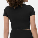 Daddy Issues Crop Top | Snug Fit Women's Gift | Trendy Casual Tee for Summer