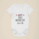 Mothers Day Sleepsuit, First Mothers Day, 1st Mothers Day, New Mum Gift, Mothers Day, Mum, Sleepsuit Babygrow Bodysuit Mummy Babybgrow